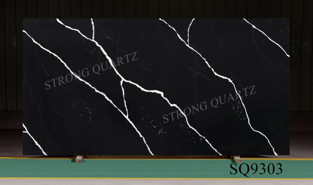 White Small Grain Artificial Quartz Stone Slabs for Engineered Countertops with High Quality